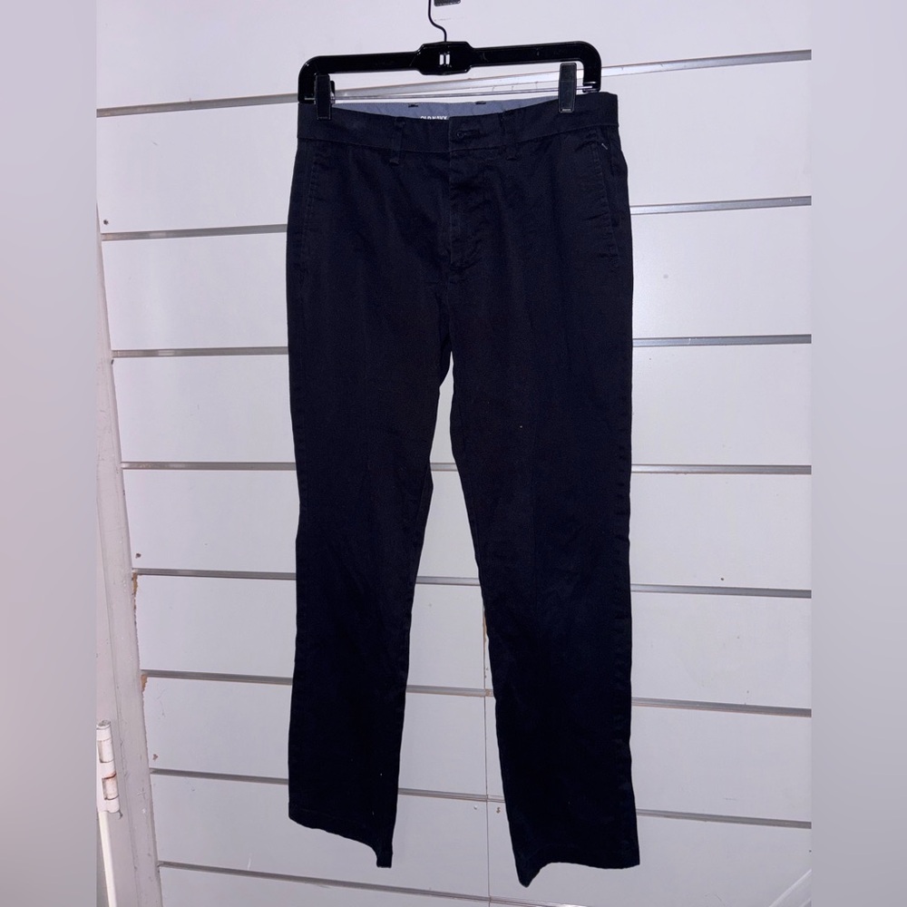 Old Navy Men's BLACK‎ Chinos